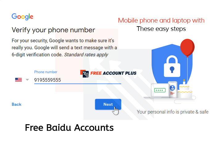 Free Baidu Accounts & Password