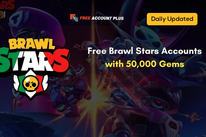 Free Brawl Stars Accounts & Password
