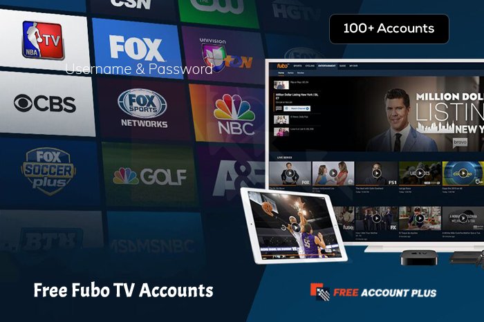 Free Fubo TV Accounts & Password