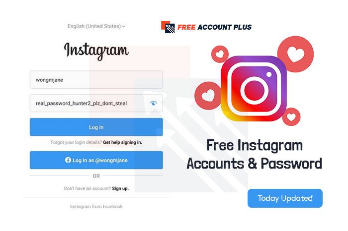 Free Instagram Accounts and Passwords