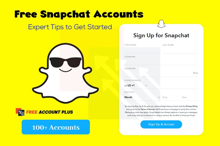 Free Snapchat Accounts & Password