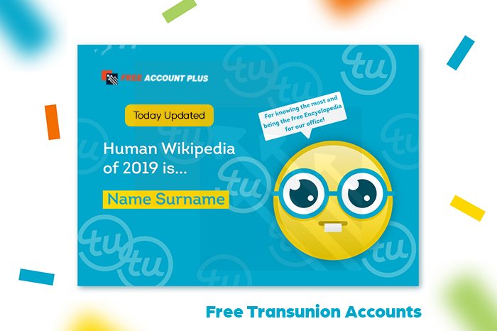 Free Transunion Accounts & Password