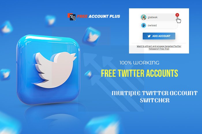 Free Twitter Accounts & Passwords