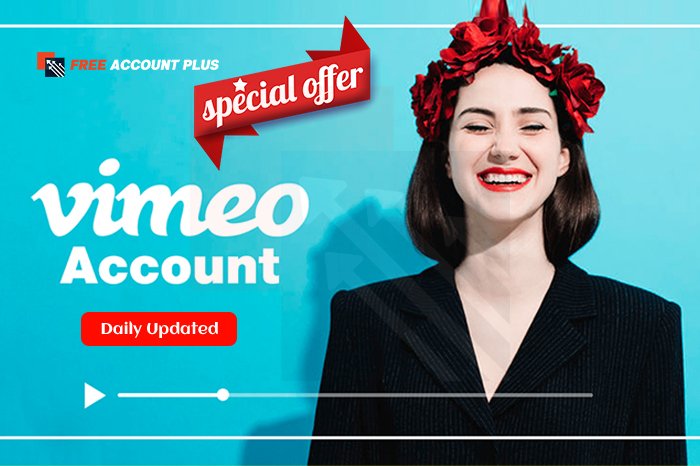 Free Vimeo Accounts & Password