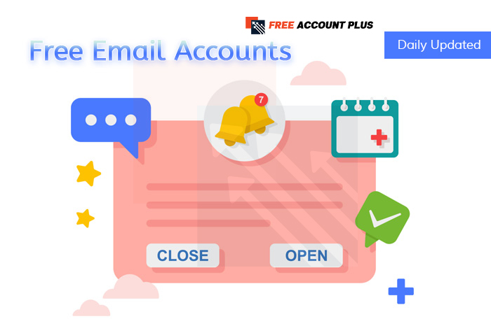 Free Email Accounts & Password