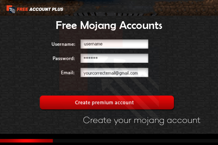 Free Mojang Accounts & Password