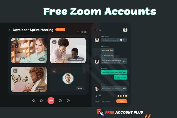 Free Zoom Accounts & Password